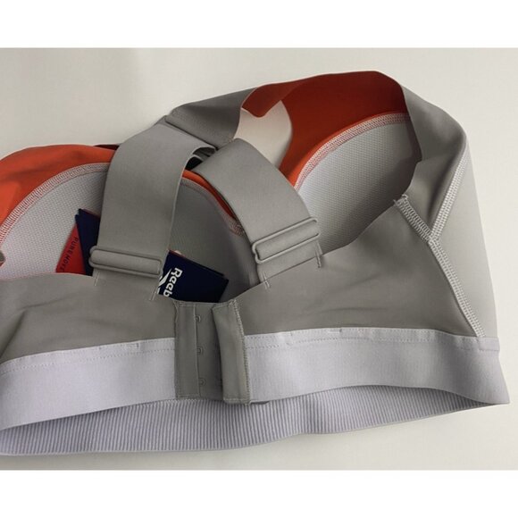 Reebok S/M E/F Gray Pure Move Motion Sense Breathable Compressive Natural Shapin - Picture 9 of 11